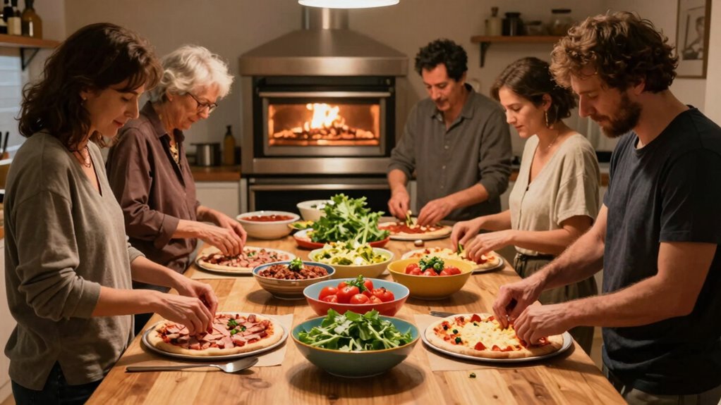 customizable pizza night experience