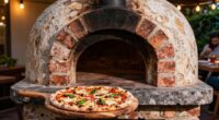 decorative pizza oven stands