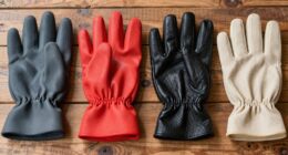 different gloves withstand heat