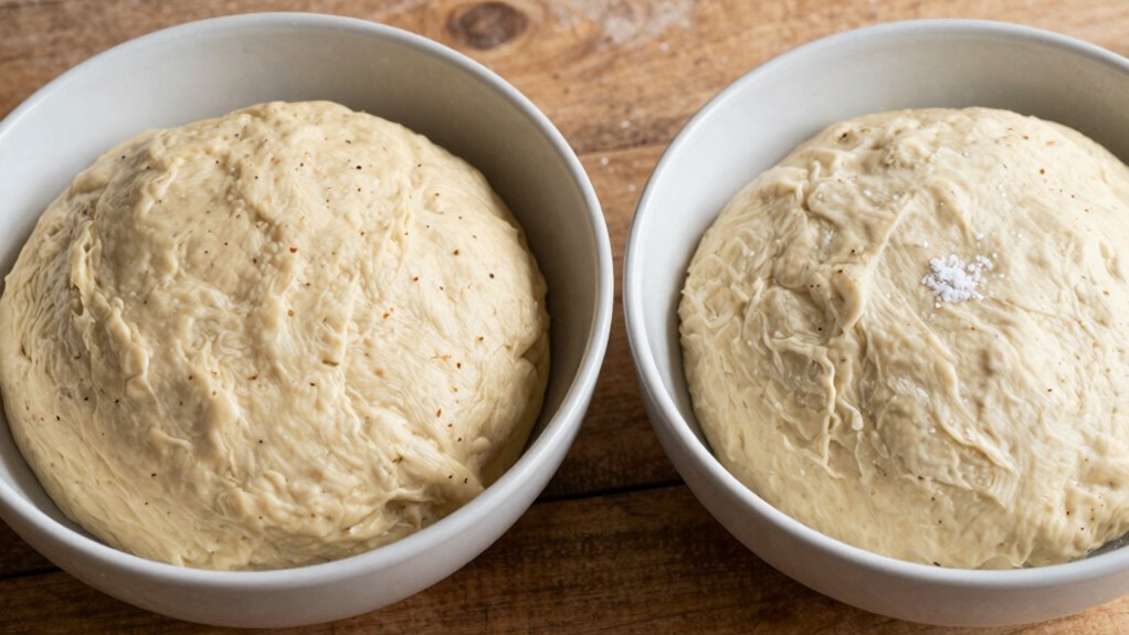 dough flavor improves gradually