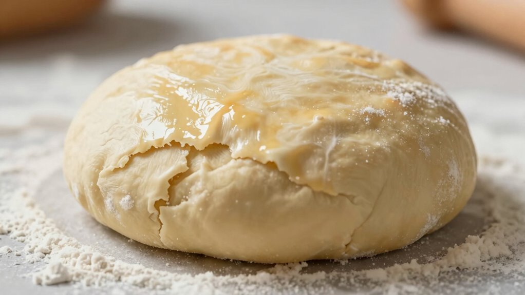 dough resists stretching