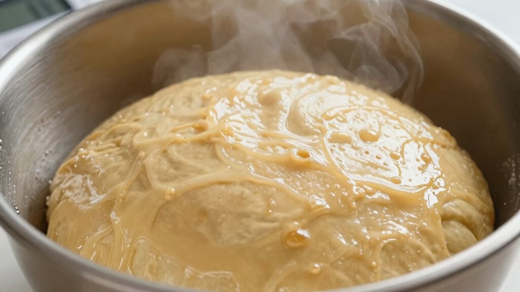 dough temperature influences fermentation