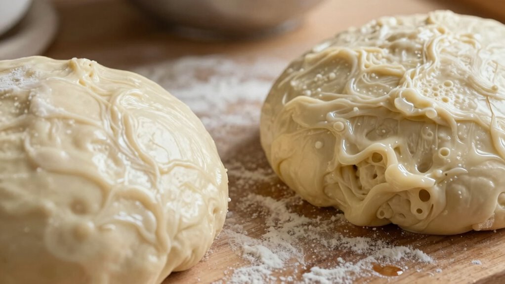 dough texture and fermentation