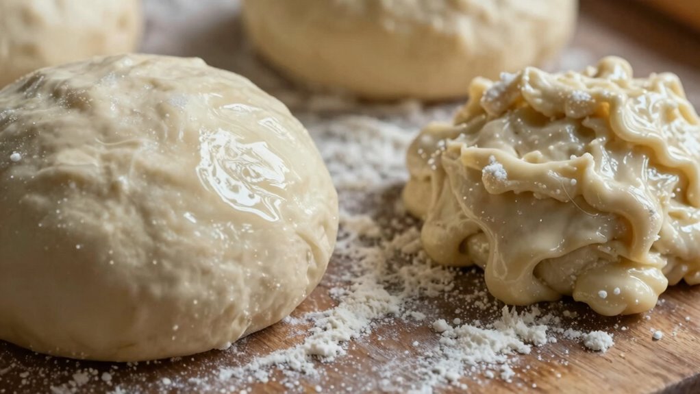dough texture depends on fermentation