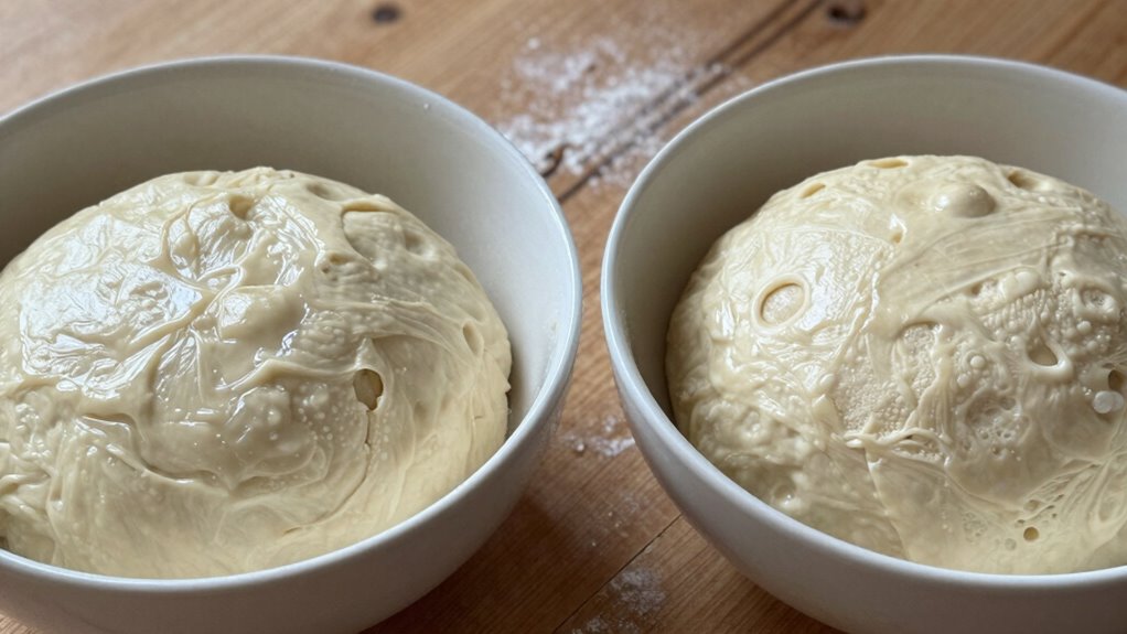 dough timing and choice