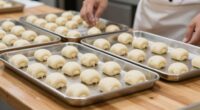 dough trays ensure uniformity