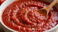 drain excess tomato juice
