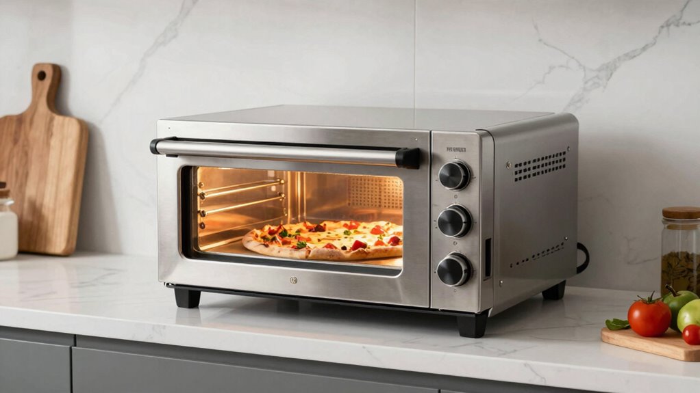efficient compact pizza cooking