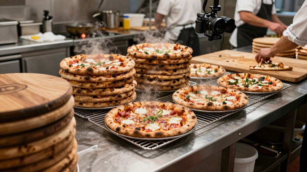 efficient pizza cooling procedures