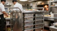 efficient pizza prep carts