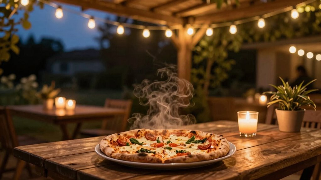 enhance outdoor pizza nights