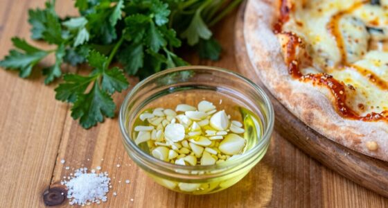 enhance pizza with garlic