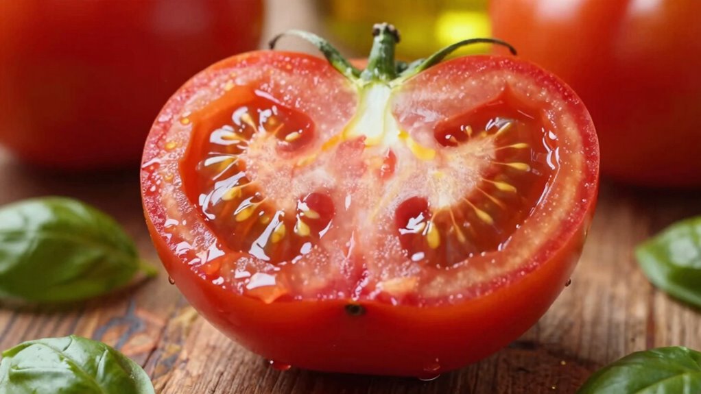 enhance raw tomato flavor