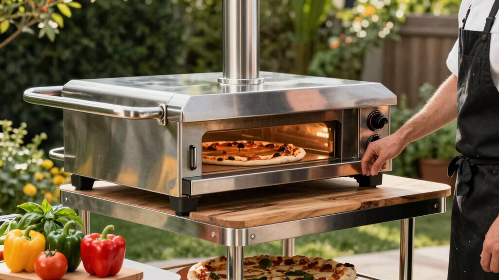 enhanced outdoor pizza station