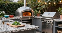 essential features for outdoor pizza islands