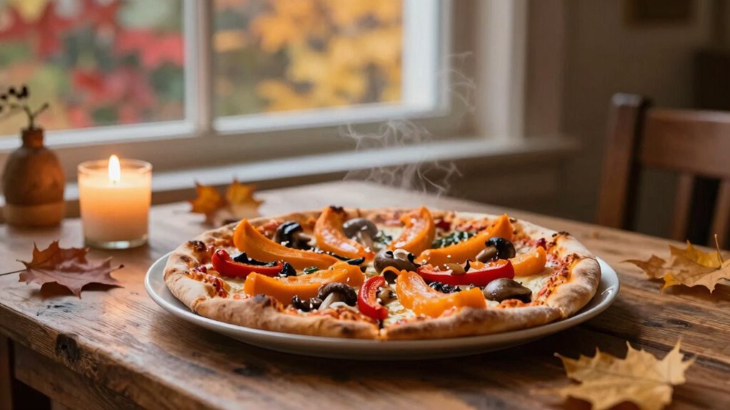 fall flavors and cozy atmosphere