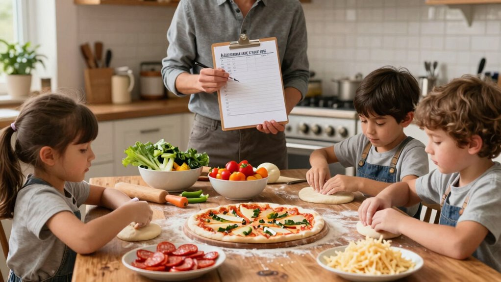 family pizza night planning