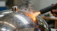 finish dome heat cleanly