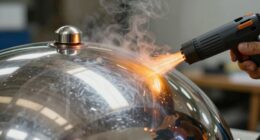 finish dome heat cleanly