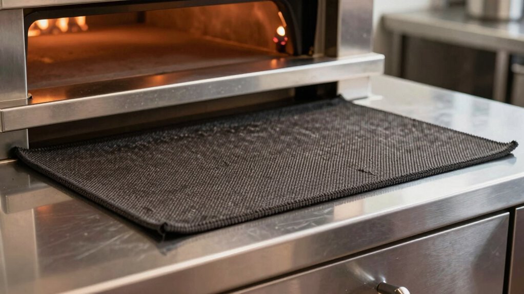 fireproof mats for pizza ovens