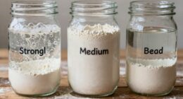 flour strength influences fermentation