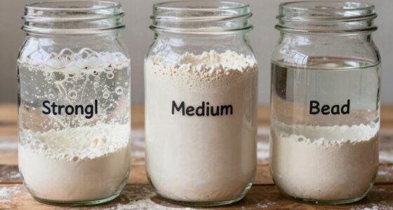 flour strength influences fermentation