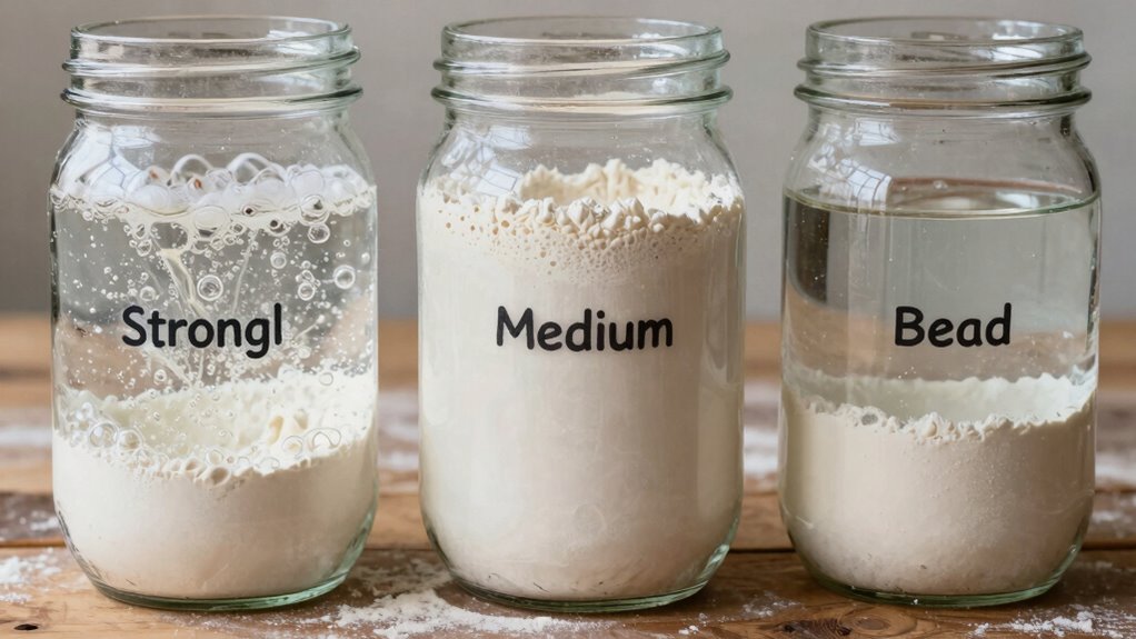 flour strength influences fermentation