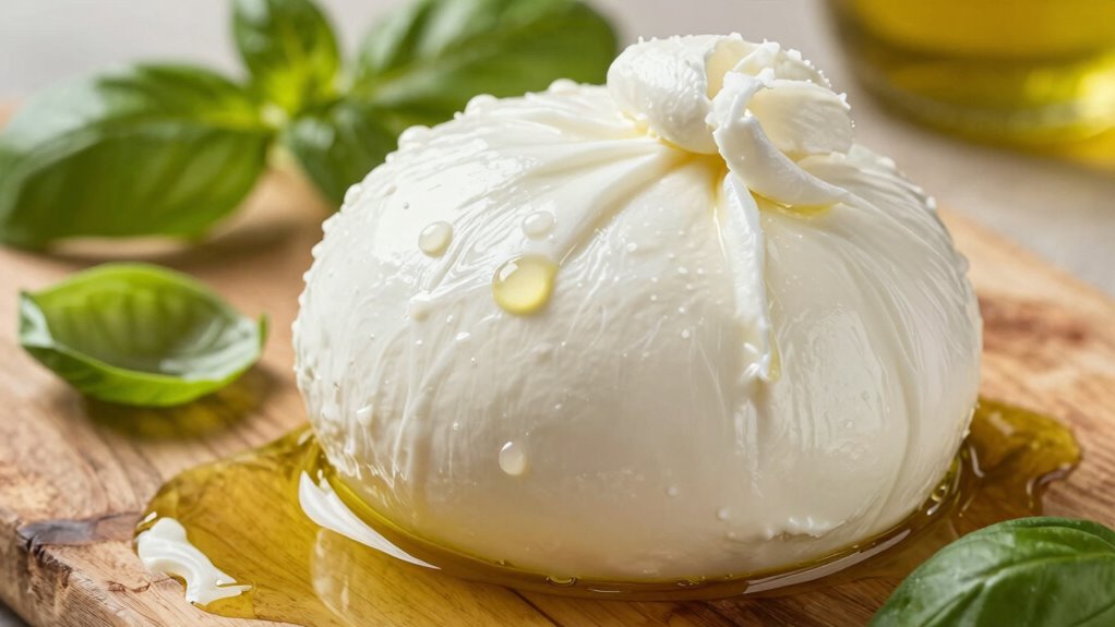 handling fresh mozzarella carefully