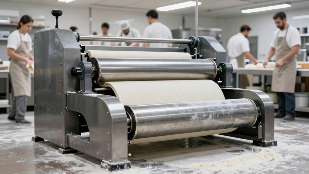 heavy duty dough rolling equipment