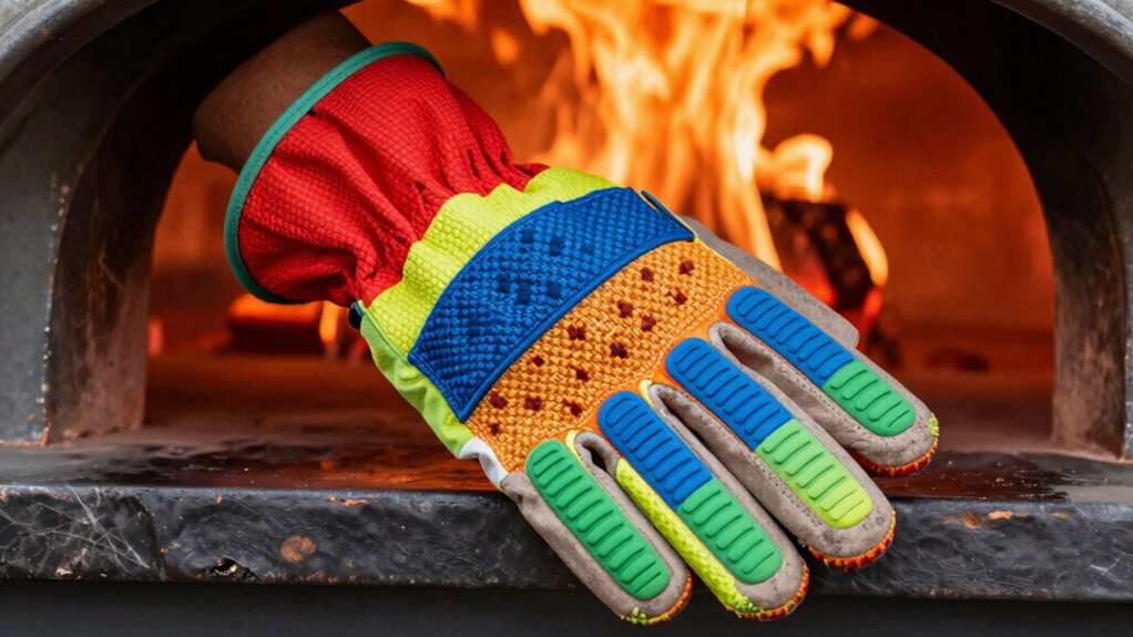high quality heat resistant gloves