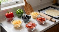 make ahead pizza party planning