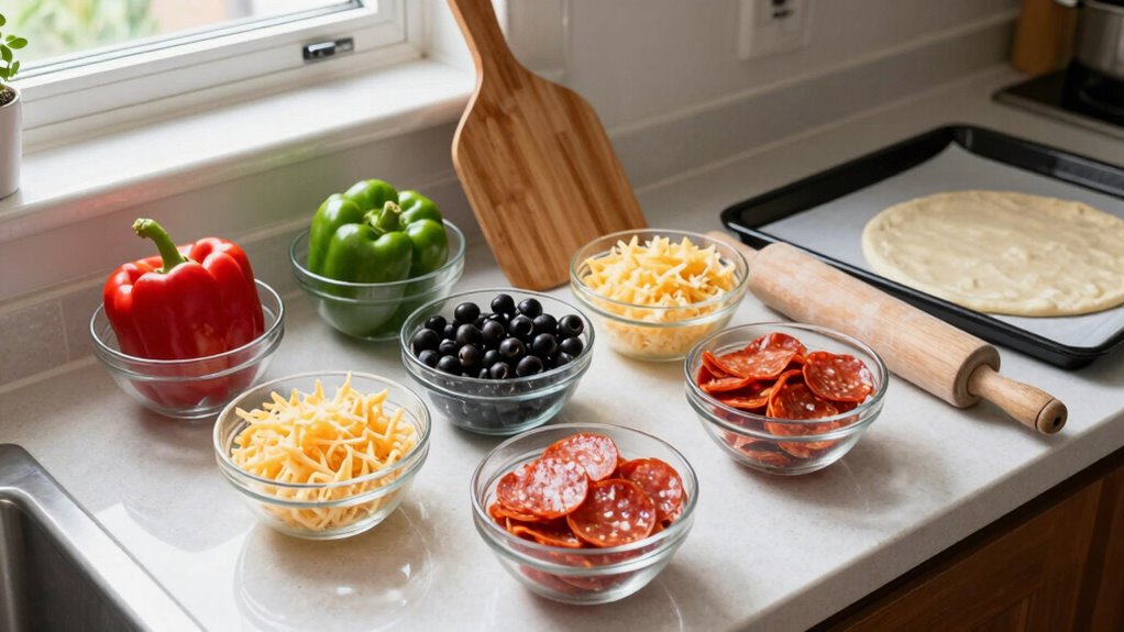 make ahead pizza party planning