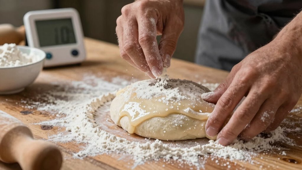 manage dough in humidity