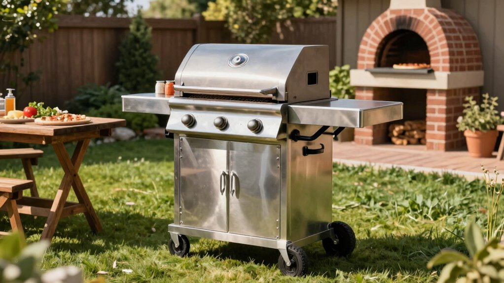 mobile outdoor pizza station