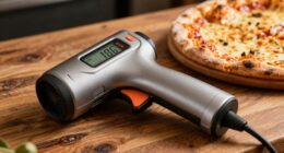 monitoring pizza oven temperature