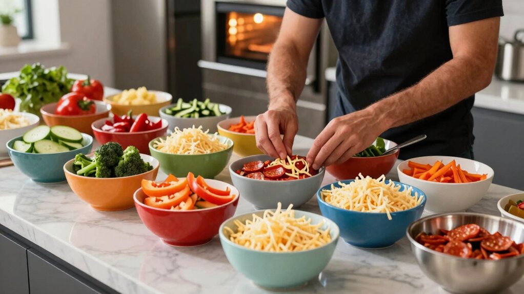 organized ingredients speed up