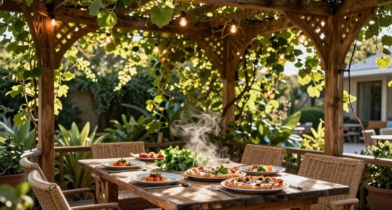 outdoor dining patio design