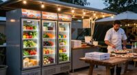 outdoor fridges improve pizza flow