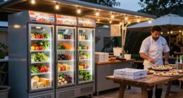 outdoor fridges improve pizza flow