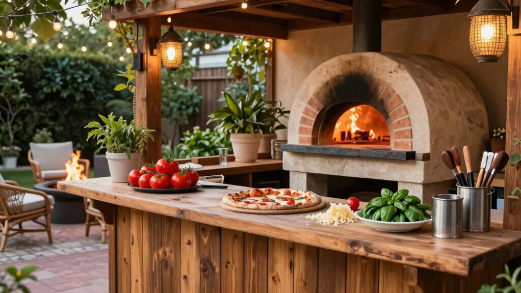 outdoor pizza bar essentials