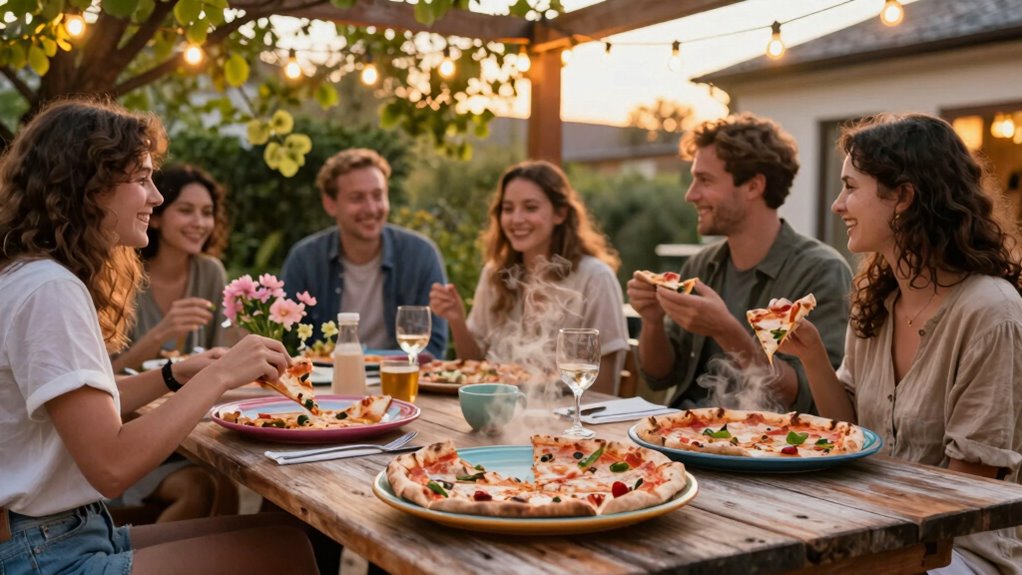 outdoor pizza dining experiences