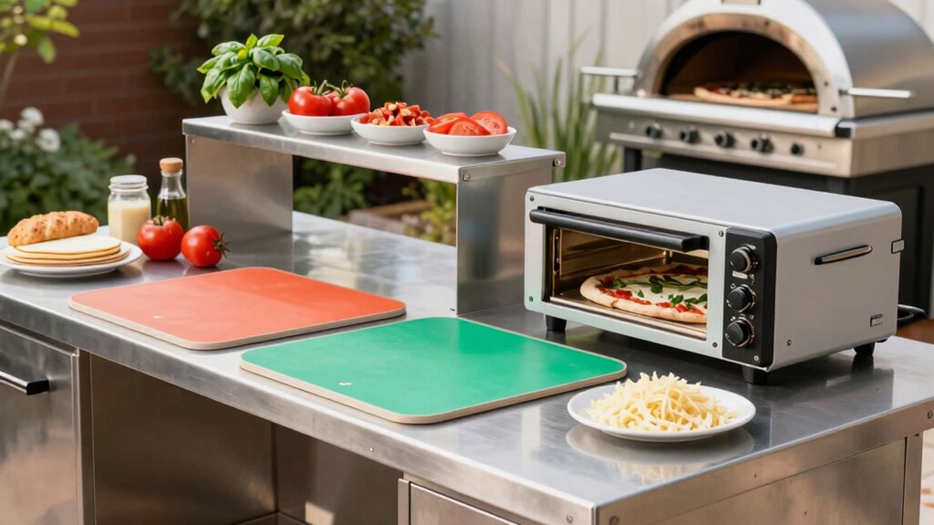 outdoor pizza setup essentials
