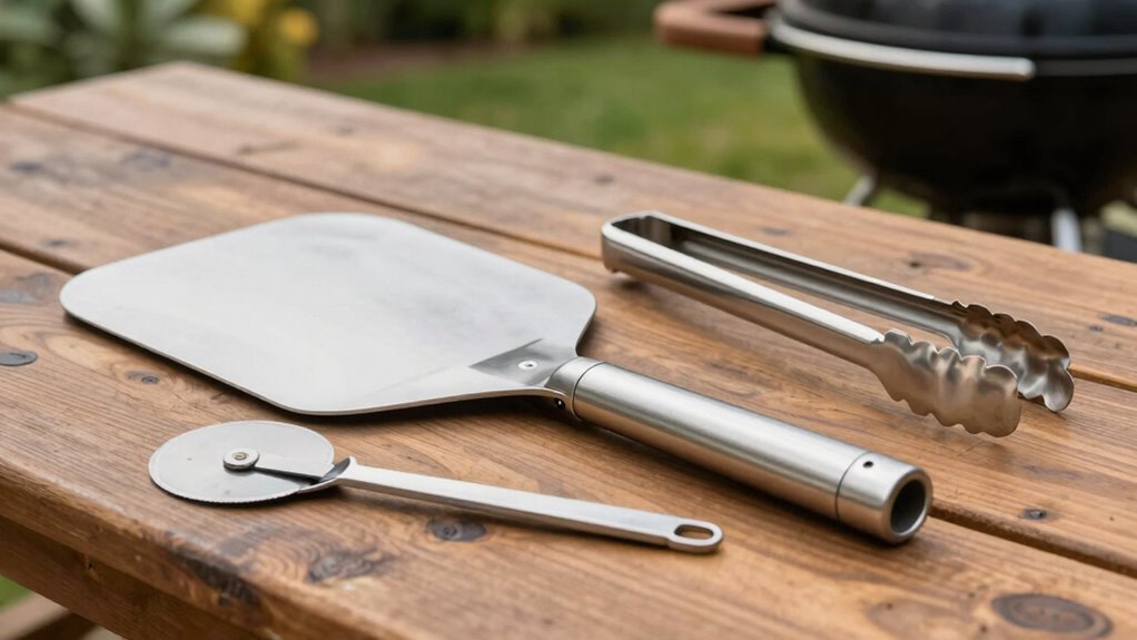 outdoor pizza tool selection