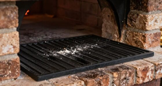 pizza oven floor protection