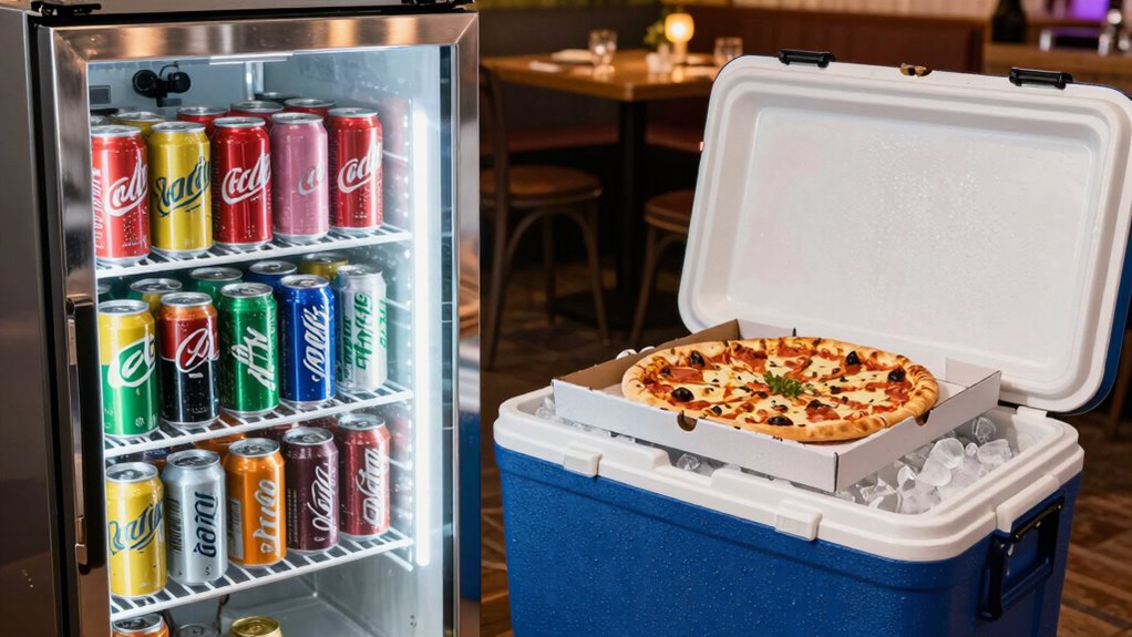 pizza party cooling options