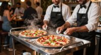 pizza storage for parties