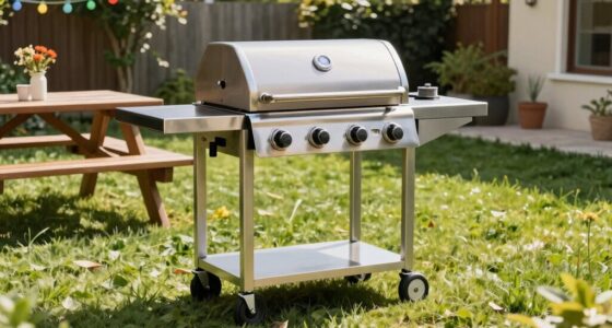 portable outdoor pizza station