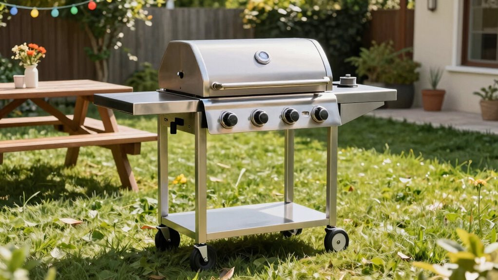 portable outdoor pizza station