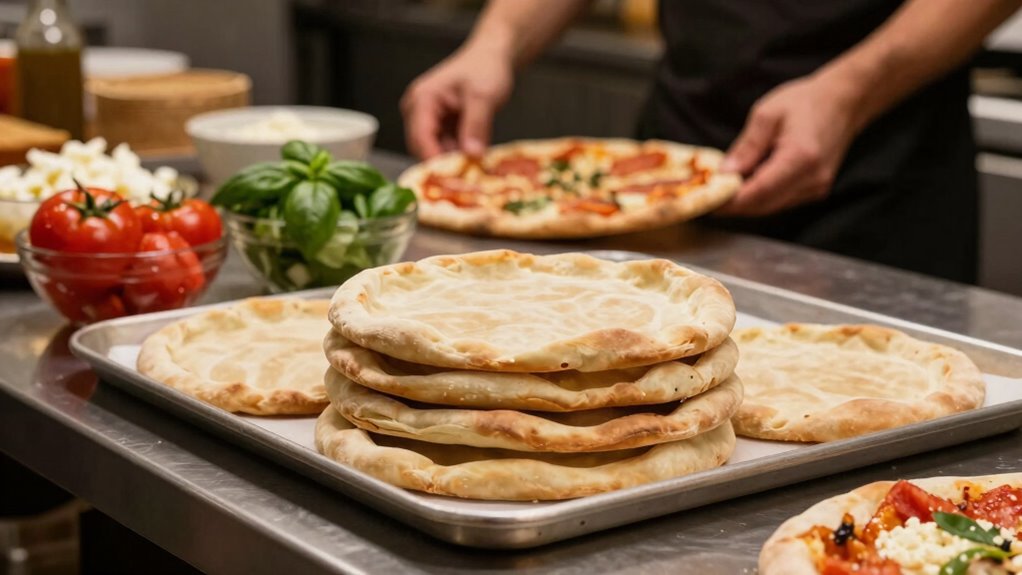 pre baked customizable pizza bases