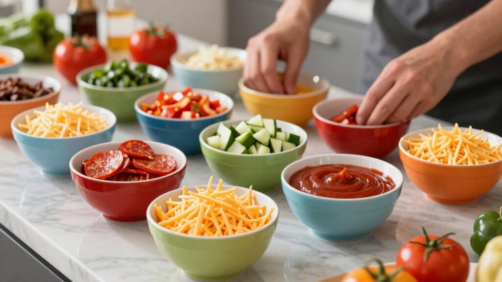 pre measured ingredients streamline hosting